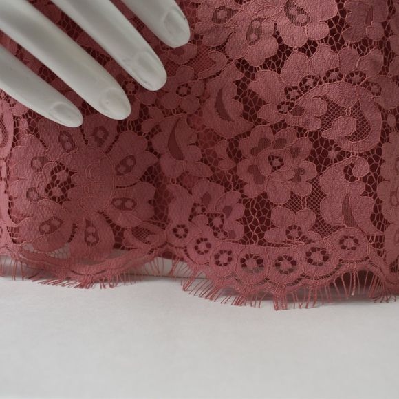 Lace Shoulder Cut Out Blouse - Picture 6 of 6